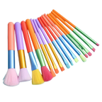 Rainbow Makeup Brush Set