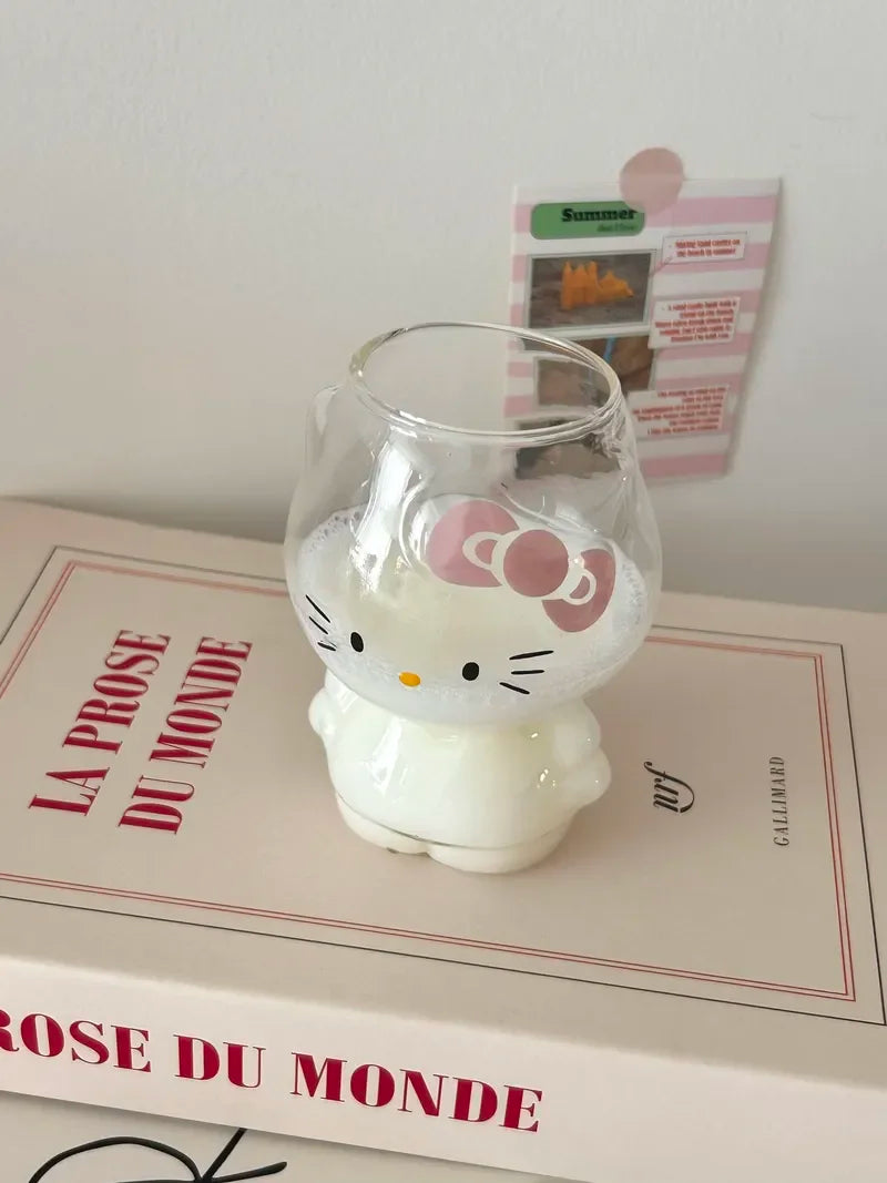 Hello Kitty Glass Cup
