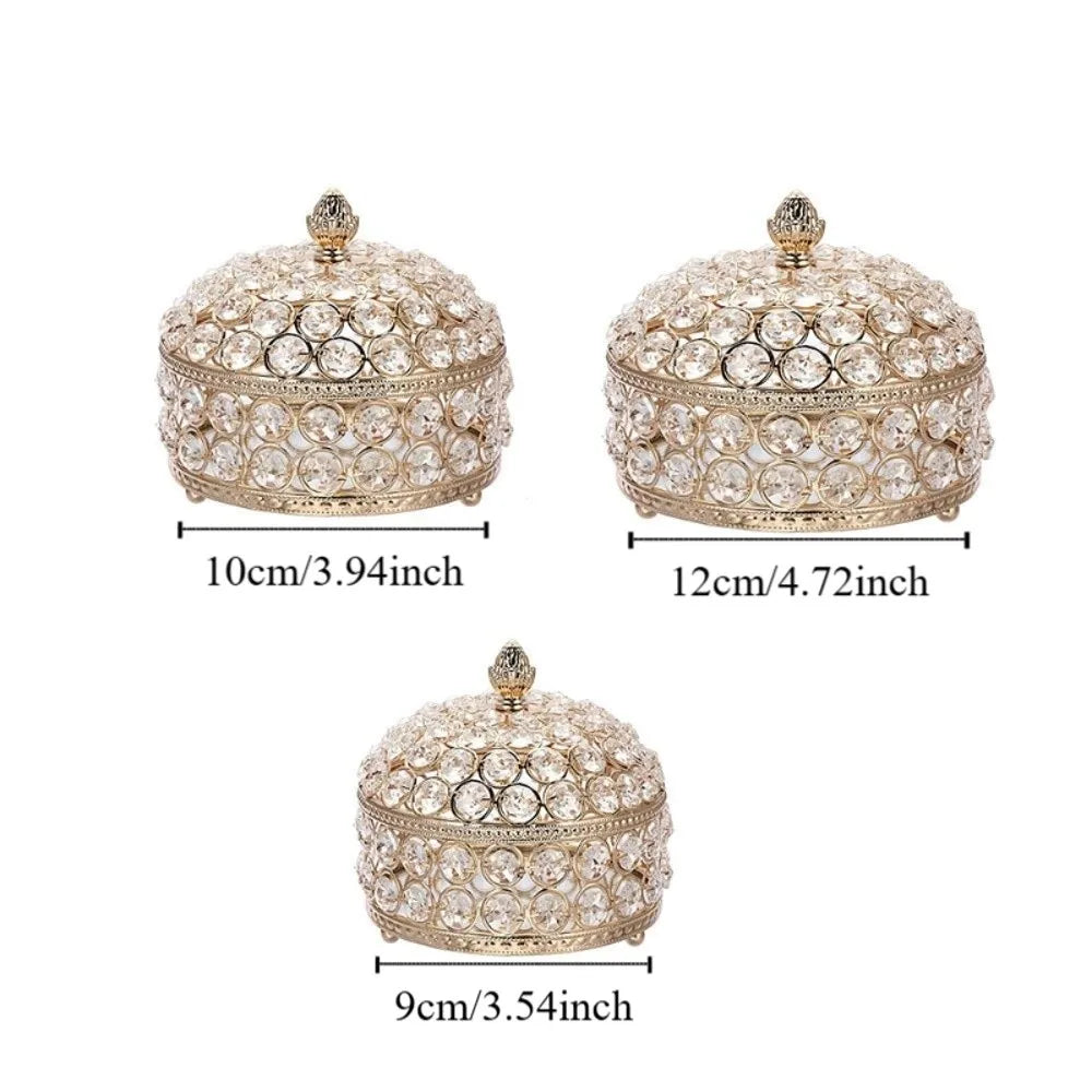 Luxury Crystal Jewelry Box