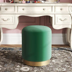Modern Rounded Ottoman Vanity Stool