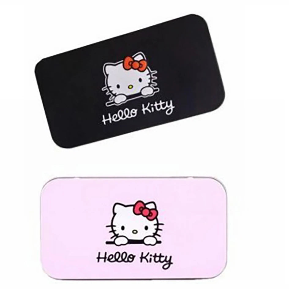 Hello Kitty Makeup Brush Set with Storage Box [7Pcs]