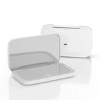 Portable Folding Makeup Mirror with LED Lights & 5x Magnifying