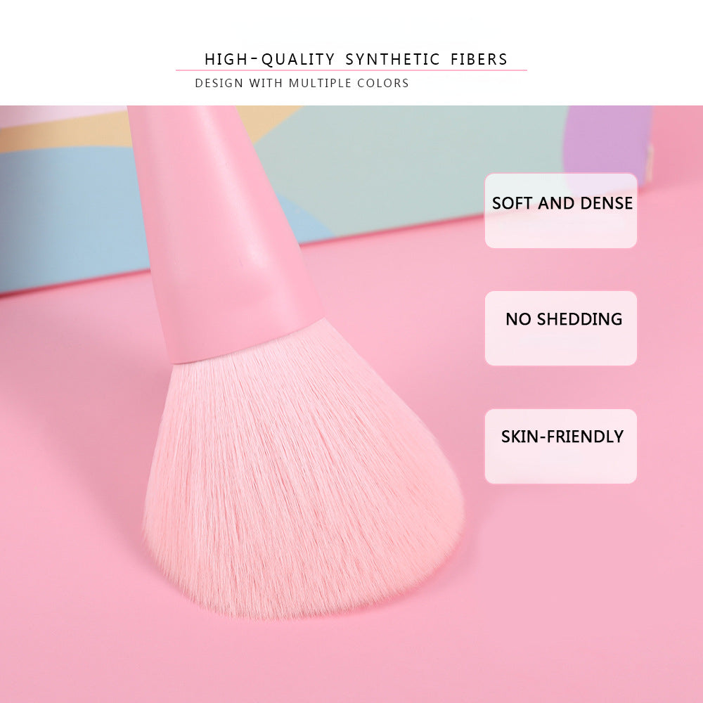 Multi-Color Makeup Brushes Set [17Pcs]