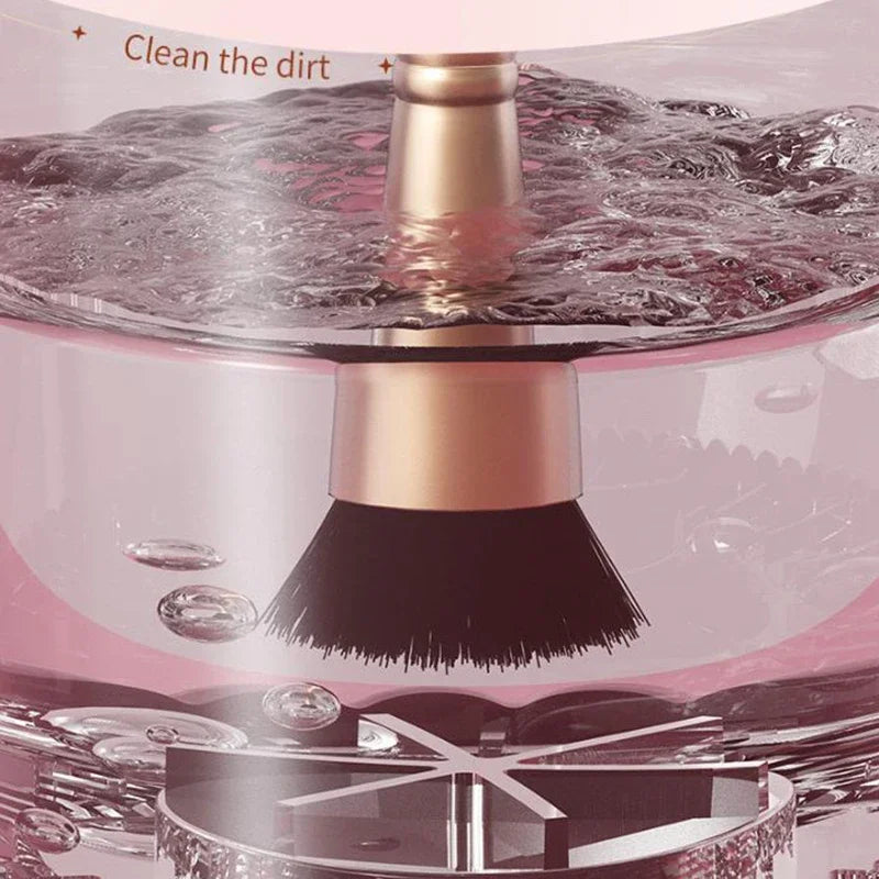 Automatic Makeup Brush Cleaner