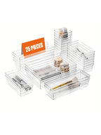 Acrylic Drawer Organizer - 25 Pcs