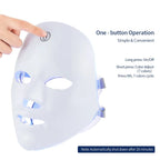 Wireless LED Light Therapy Face Mask with 7 Colors
