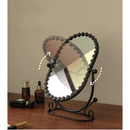 Luxury European Style Vertical Dressing Mirror with Gold Frame