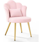 Petal Vanity Chair with Backrest