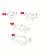 Acrylic Drawer Organizer - 25 Pcs