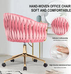 Swivel Vanity Desk Chair - Pink