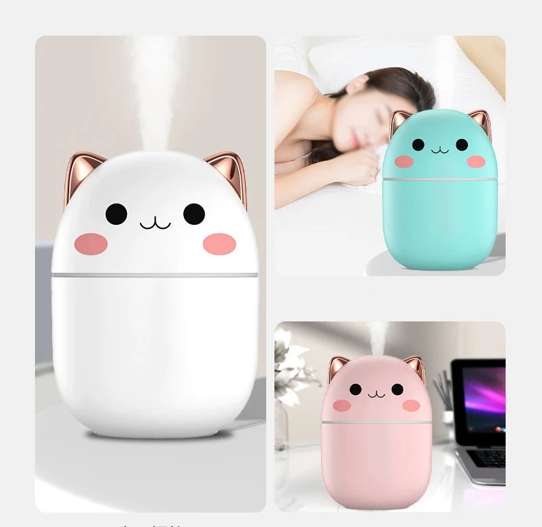 Kawaiil Aroma Diffuser With Night Light