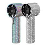 Portable Handheld Fan Covered With Diamonds