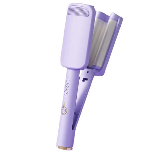 Wavy Hair Crimper with Curling Iron