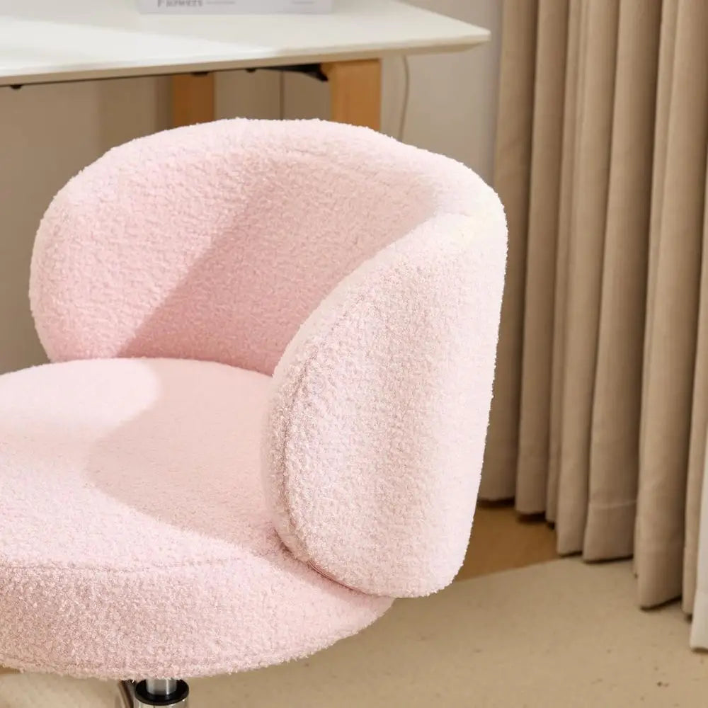Ergonomic Low-Back Vanity Chair