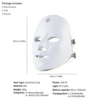 Wireless LED Light Therapy Face Mask with 7 Colors