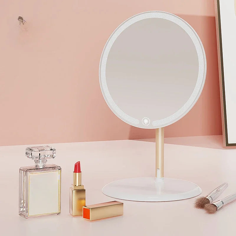 Portable Vanity Makeup Mirror With Touch Control