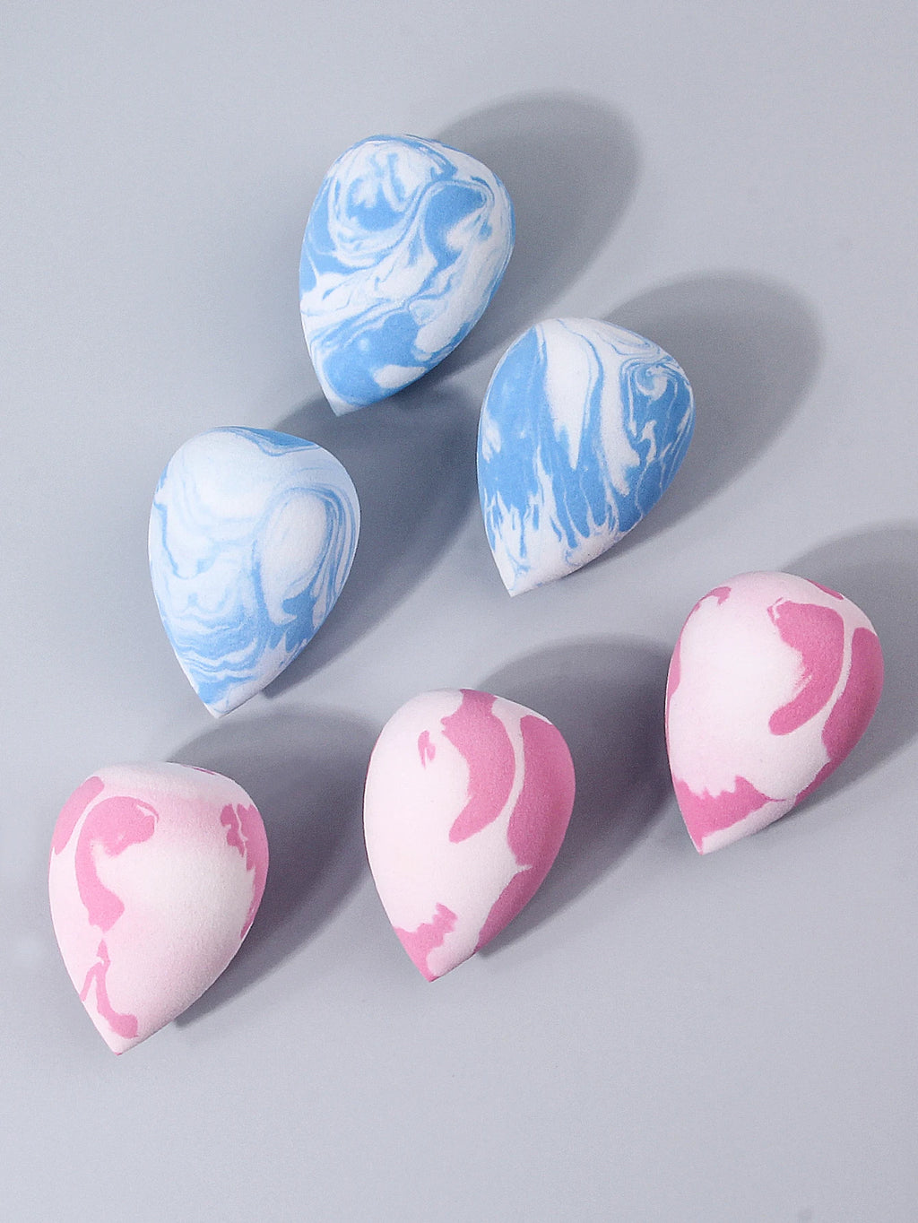Ombre Multi-Use Makeup Sponges [6pcs ]
