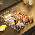 Luna Clear Acrylic Vanity Drawer Organizer