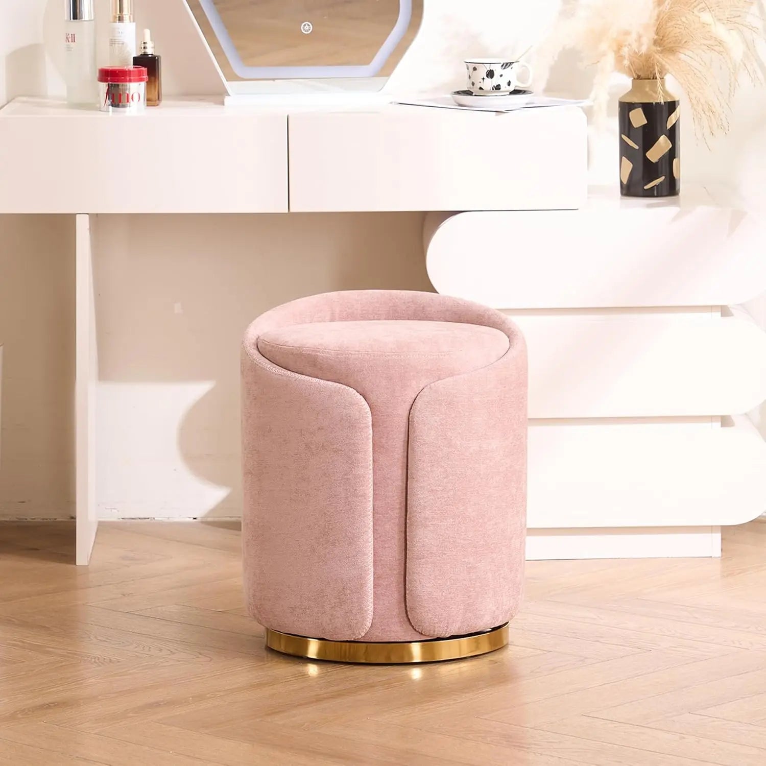 Round Vanity Stool