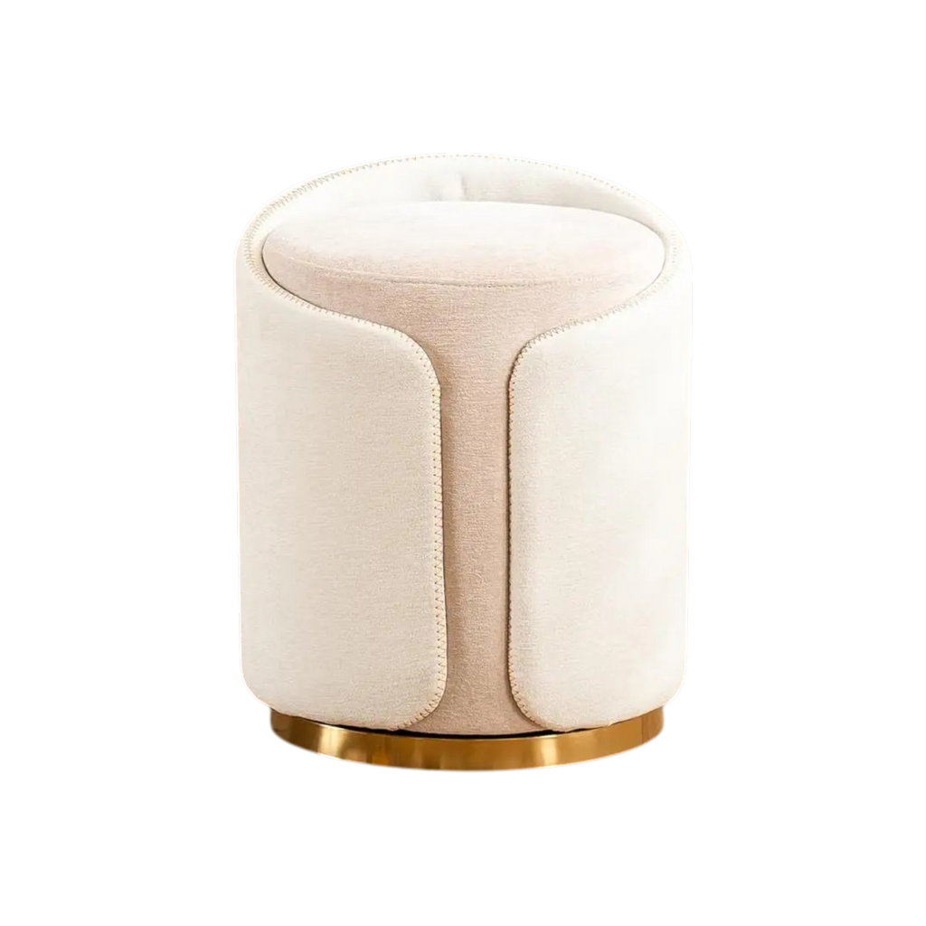 Round Vanity Stool