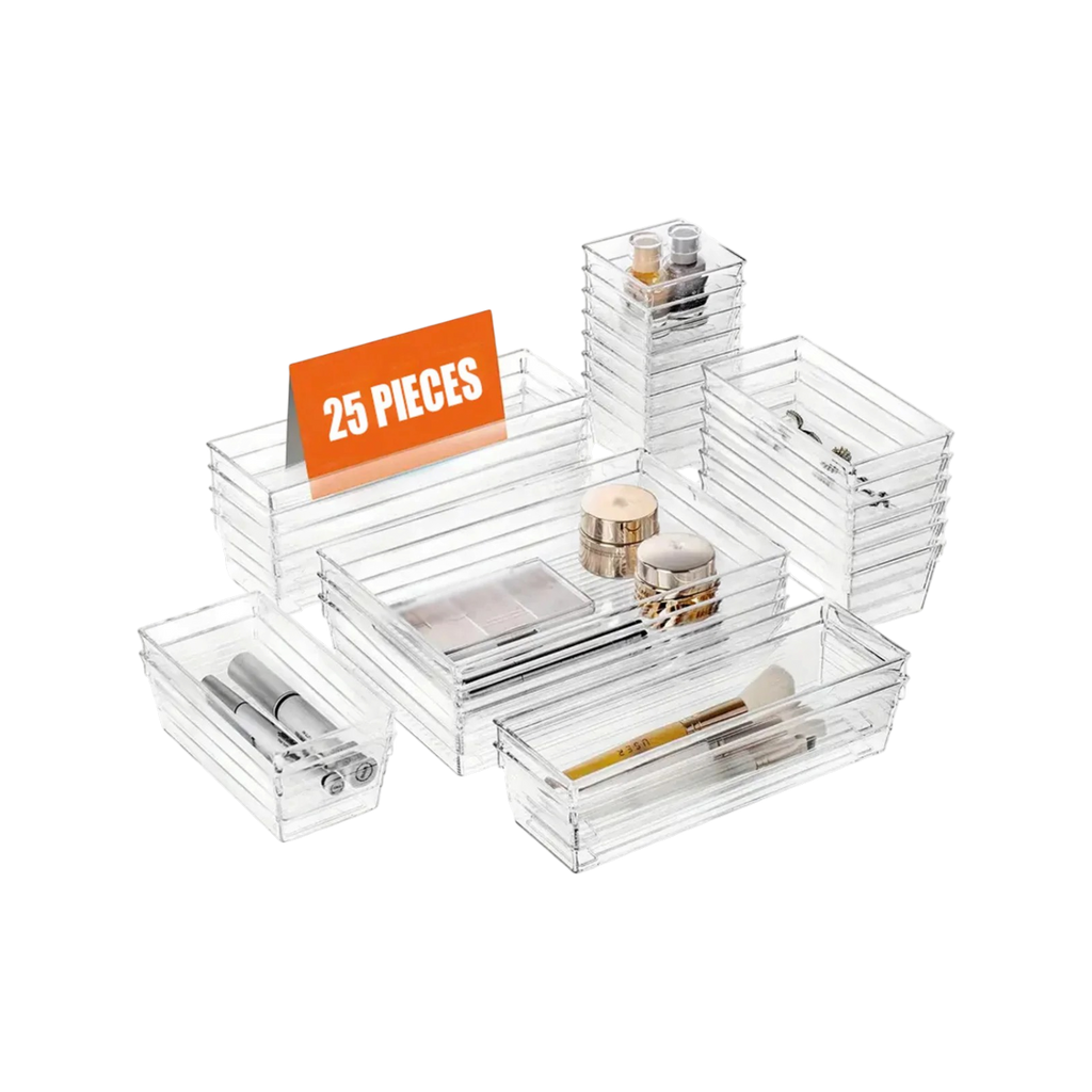 Acrylic Drawer Organizer - 25 Pcs