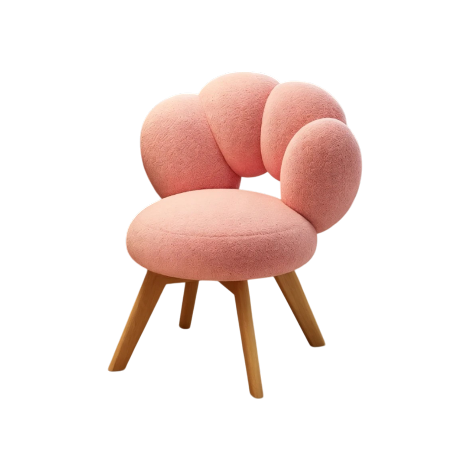 Designer Armless Vanity Chair