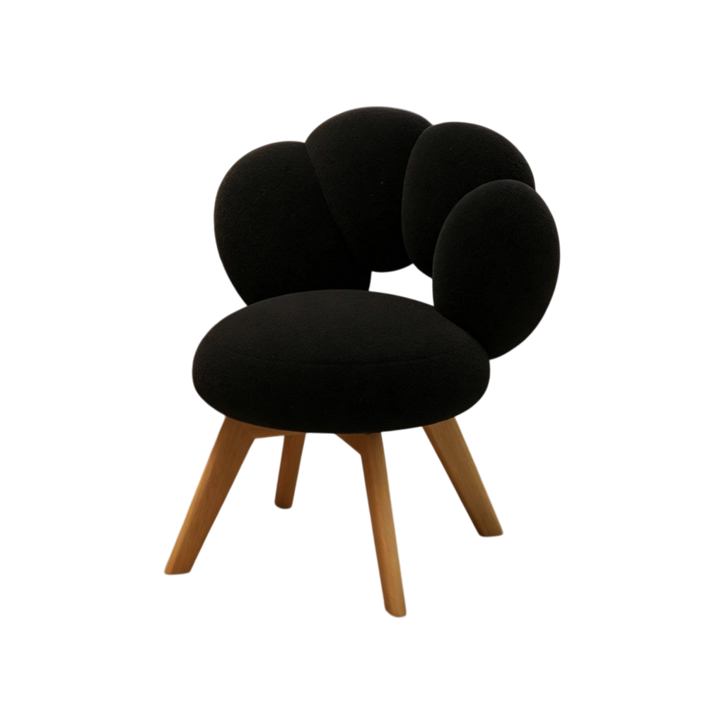 Designer Armless Vanity Chair