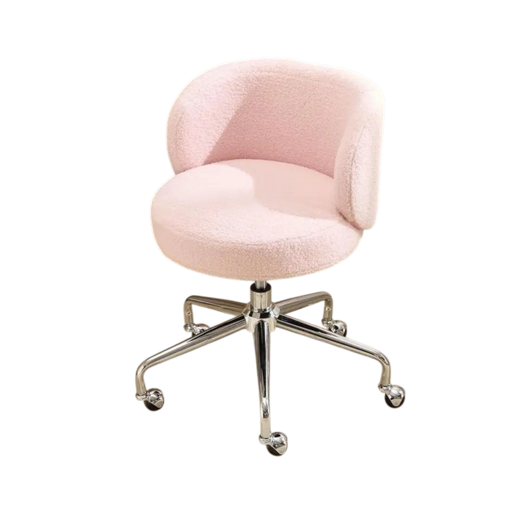 Ergonomic Low-Back Vanity Chair