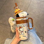 Snoopy Stainless Insulated Coffee Cup [800 ml]