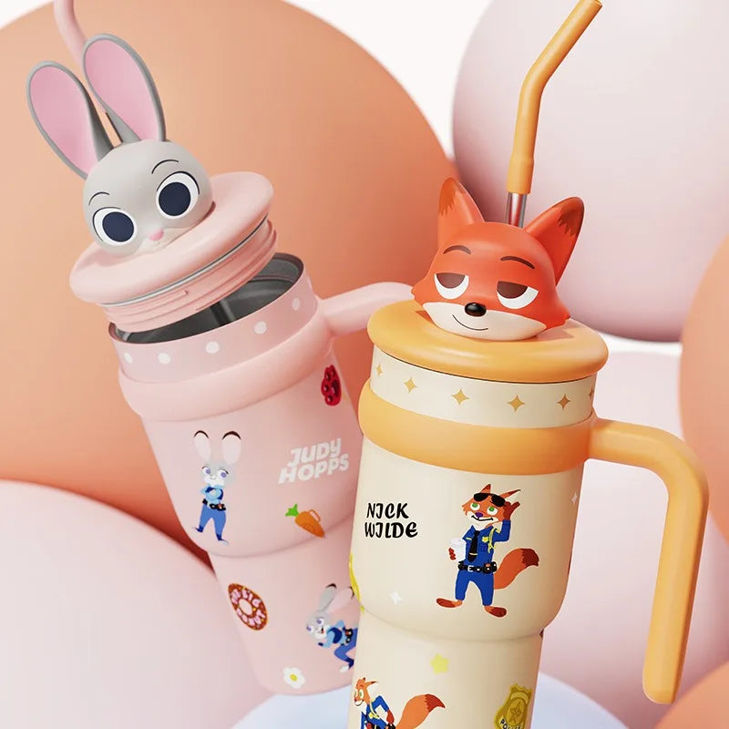 Cartoon Stainless Steel Coffee Mug