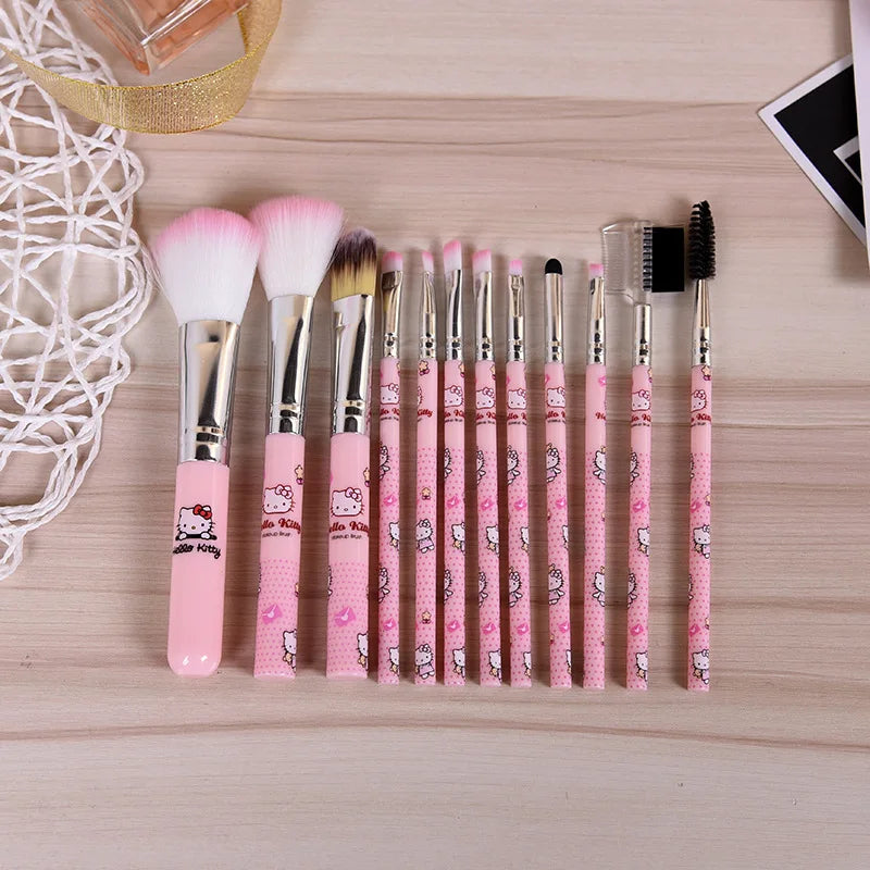Hello Kitty Makeup Brush Set