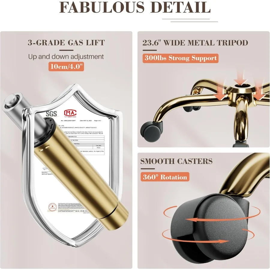 Modern Makeup Vanity Chair