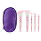 Premium Makeup Mini Brush Set With Pouch [5Pcs]