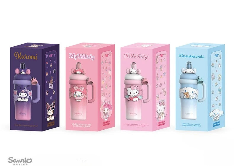 Kuromi & Hello Kitty Insulated Large Coffee Cup