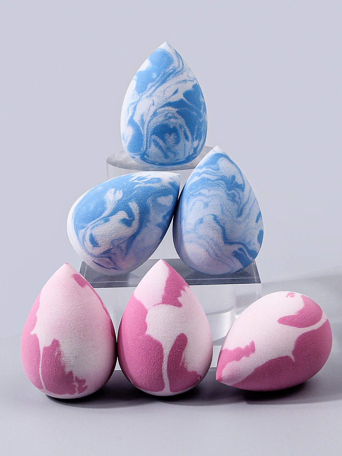 Ombre Multi-Use Makeup Sponges [6pcs ]