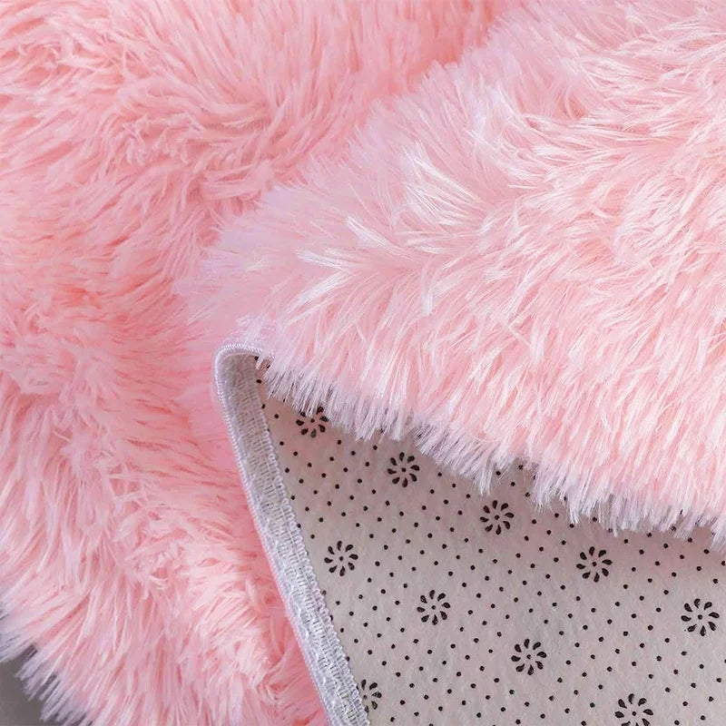 Plush Soft Fluffy Vanity Rug & Sofa Carpet