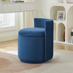 360° Swivel Dressing Table Stool - Blue