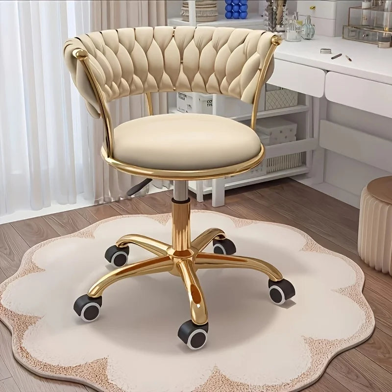 Swivel Vanity Chair With Adjustable Height