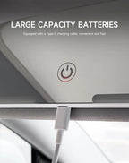 Car Interior Sun Visor LED HD Makeup Vanity Mirror