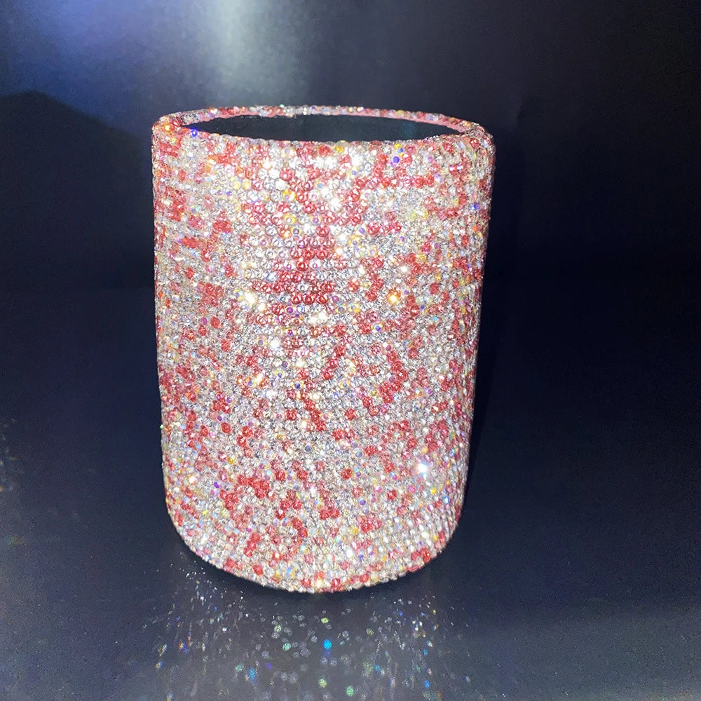 Luxury Sparkling Rhinestone Makeup Brush Holder