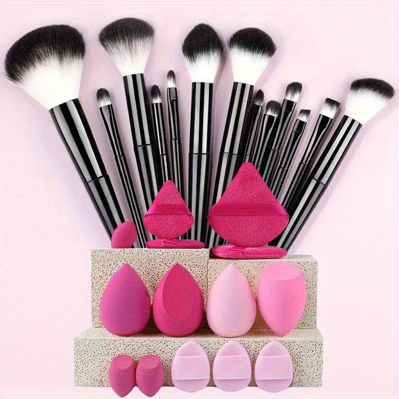 Professional Makeup Kit Brushes & Sponges [27pcs]
