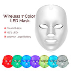 Wireless LED Light Therapy Face Mask with 7 Colors