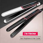 Professional Ceramic Flat Ironic Fast Heatup Hair Straightener