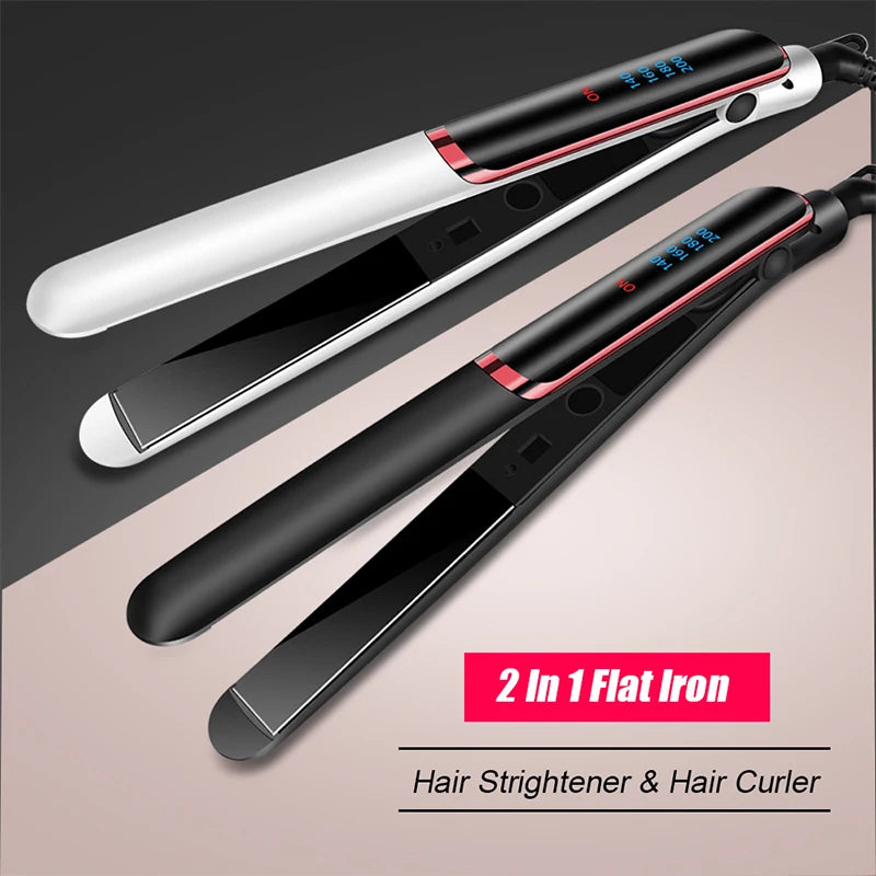 Professional Ceramic Flat Ironic Fast Heatup Hair Straightener