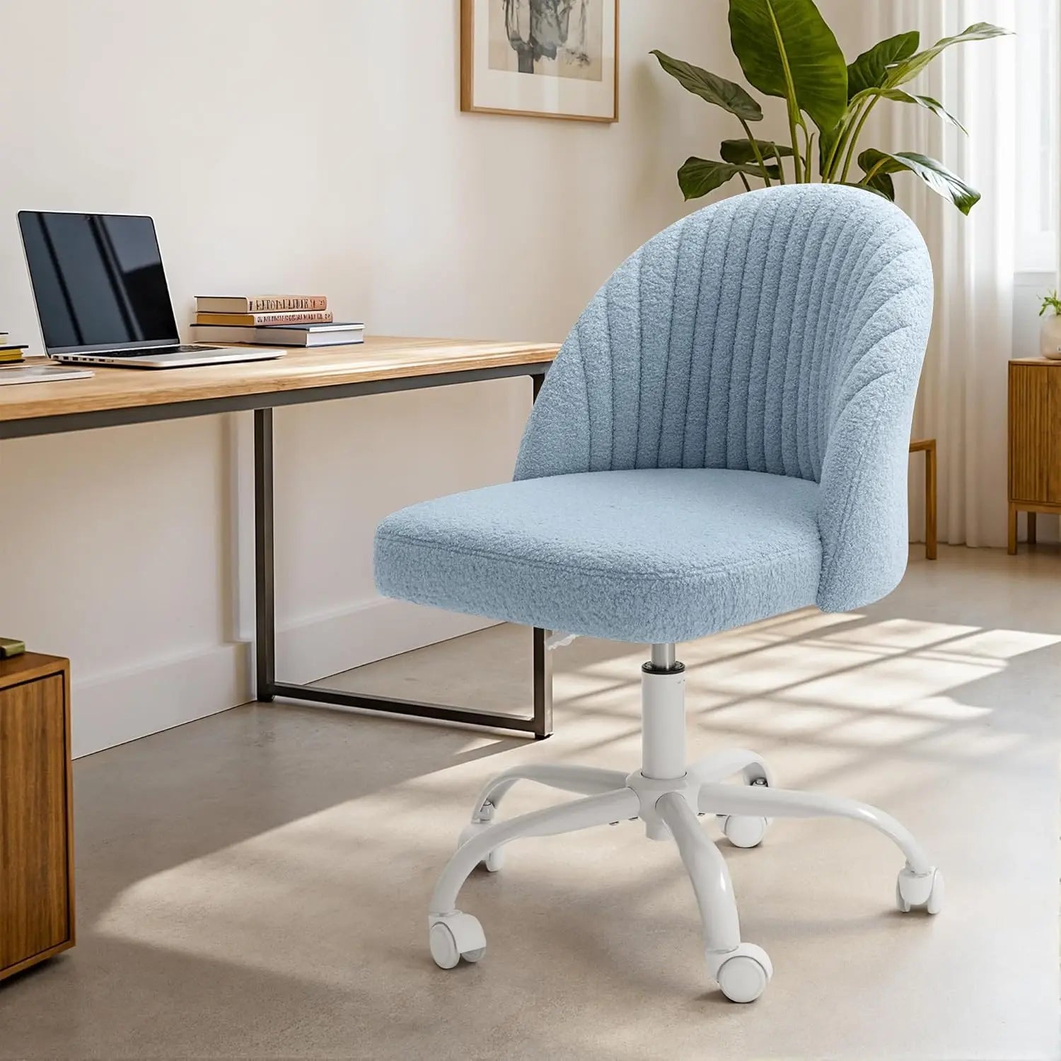 Armless Cute Vanity Chair