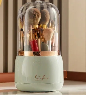 360° Rotating Makeup Brushes, Pencils and Lipsticks Organizer