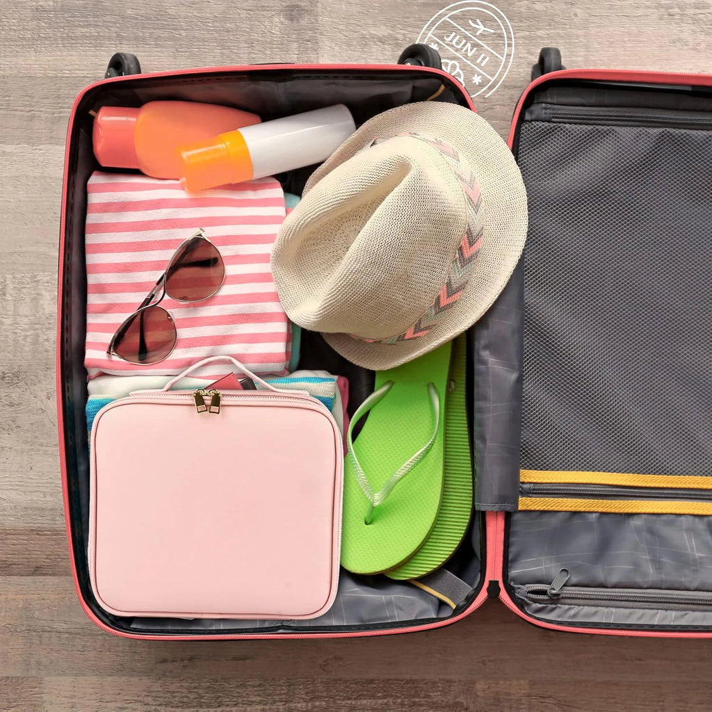 Travel Makeup Bag with Vanity Mirror [Small]