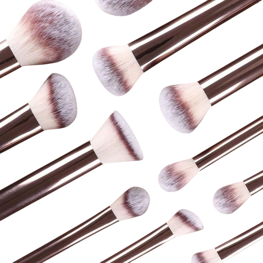 Professional Makeup Brush Set with Sponges