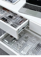 Luna Plastic Vanity Drawer Makeup Organizer
