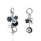 Billiard Ball Shape Bag Keychain
